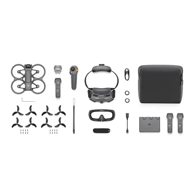 Drone DJI Avata 2 Fly More Combo (3 baterias) (DJI Goggles 3 & Motion 3) BR 1 Drone DJI Avata 2 Fly More Combo (3 baterias) (DJI Goggles 3 & Motion 3) BR