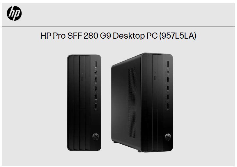 HP Inc 280 G9 SFF 5 280 g9